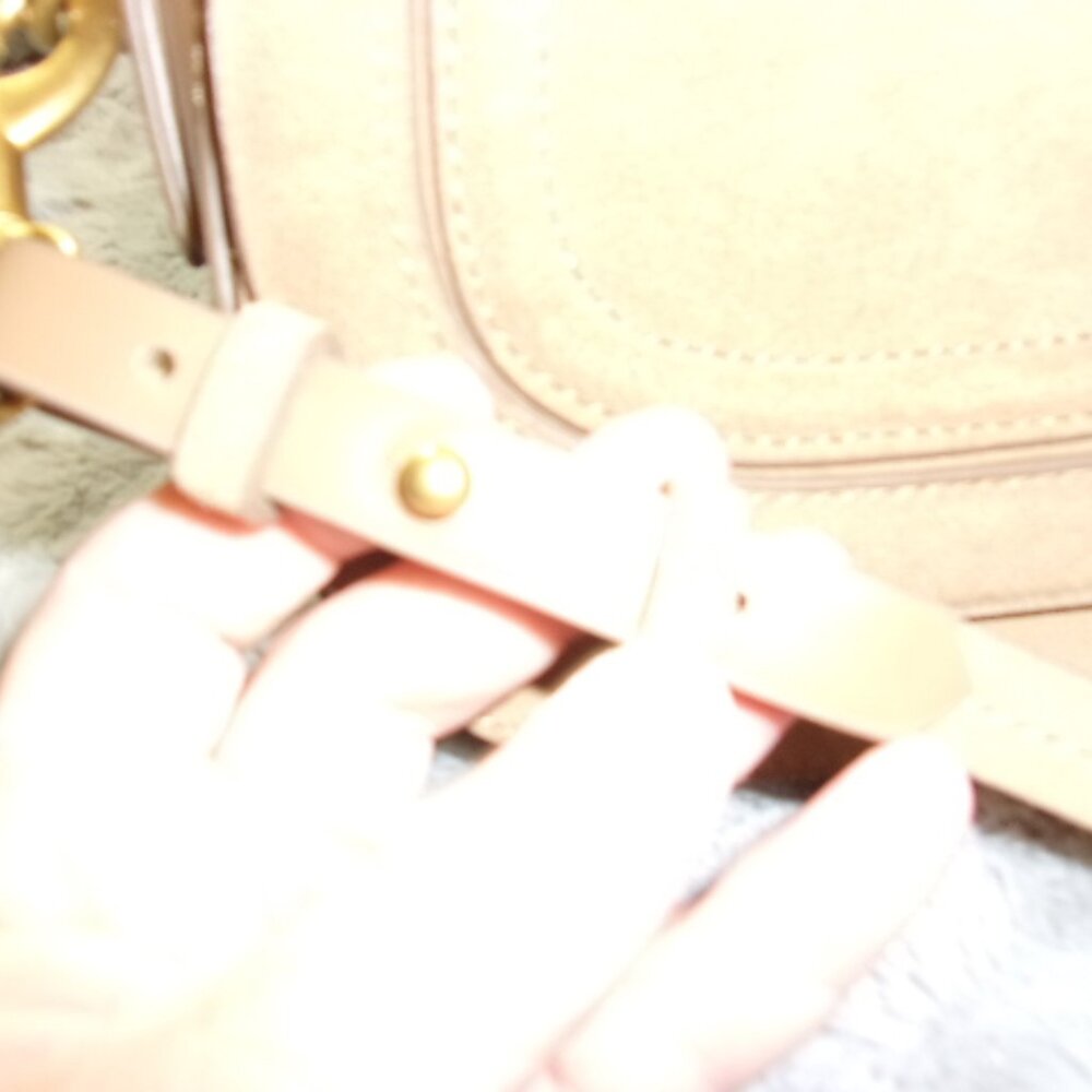 E-106 ZARA SPLIT SUEDE/LEATHER CROSSBODY BAG - Picture 3 of 14